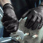Industrial Black Nitrile Gloves 8mil Heavy Duty Disposable Gloves with Diamond Textured Latex Free Mechanic Tattoo Auto Gloves