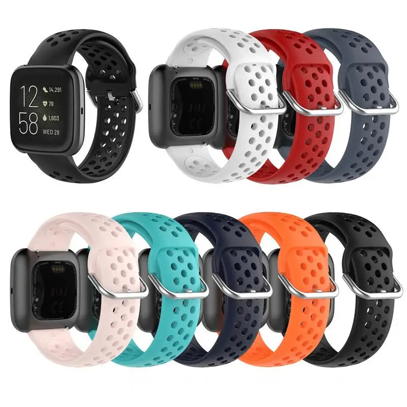 Fitbit Versa, Sense & Blaze Perforated Silicone Sport Band