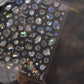 5D Metal Fish Nail Art Stickers Tiny Ocean Shoal of Fish Foil Waves Summer Beach Self Adhesive Decoration Manicure Decal DIY