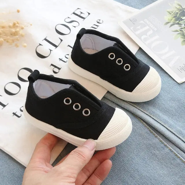 Flat Bottom Over Strapped Toddler Shoes