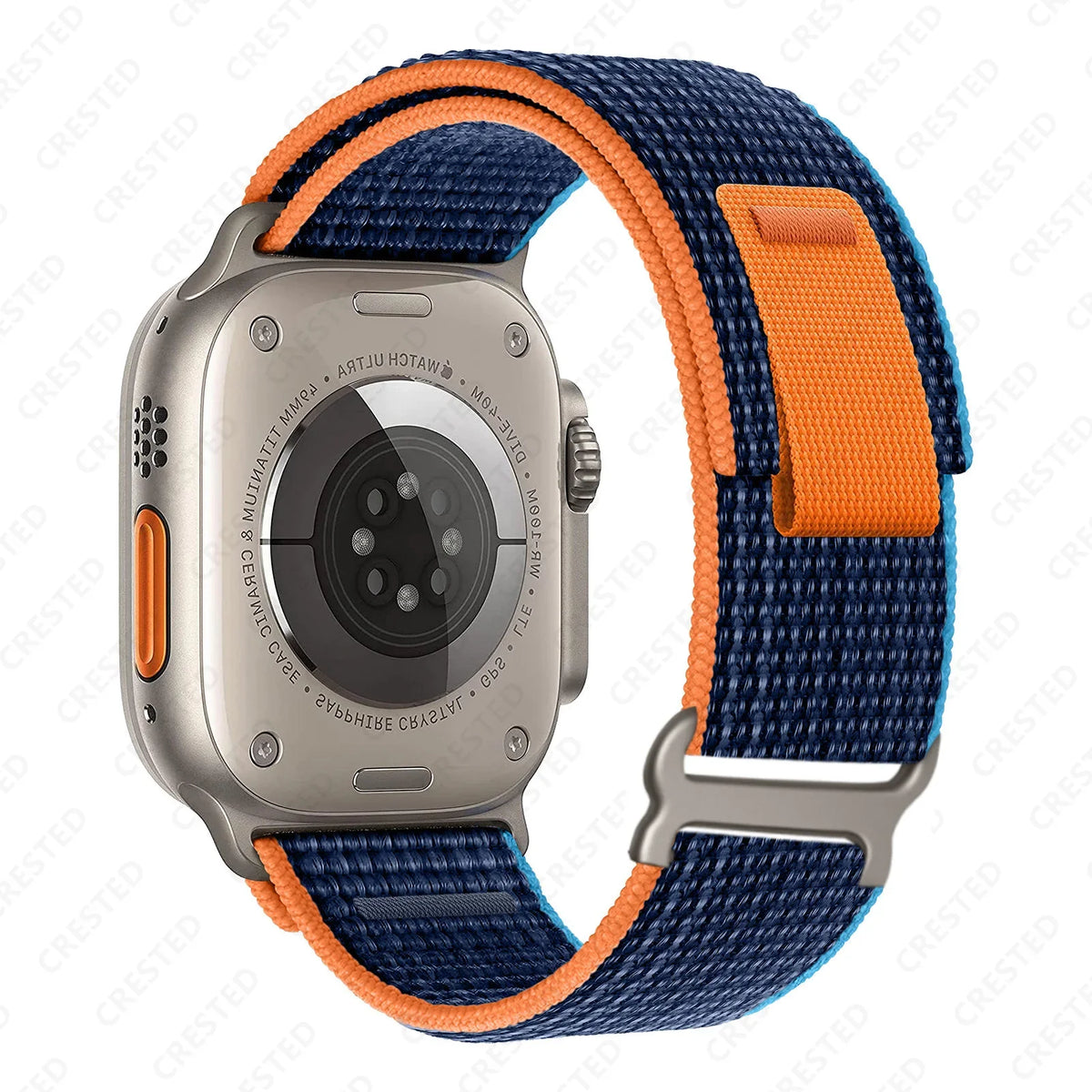 Apple Watch Two-Tone Nylon Trail Loop Band with Pull Tab