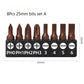 1/4 Screwdriver Bits Set 25mm 50mm S2 Alloy Steel | Professional DIY Hand Tool Kit