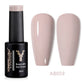 YOKEFELLOW 10ml Jelly Nude Gel Nail Polish High Quality Translucent Pink Nail Gel Varnish Soak Off UV Gel Polish Long Lasting