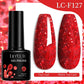 LILYCUTE 7ML Colorful Gel Nail Polish 129 Colors Long Lasting For Manicure Semi Permanent Base Top Coat Nail Art UV Gel Varnish