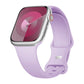 Apple Watch Smooth Silicone Sport Band, Pin-and-Tuck