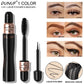 DUNUF 2-in-1 Waterproof Mascara and Eyeliner - Black