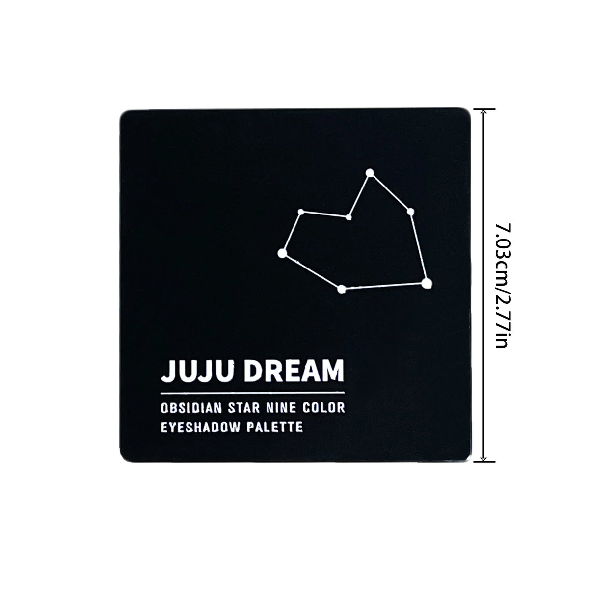 9-Shade Eyeshadow Palette - Black Swan Smoky Glitter & Matte