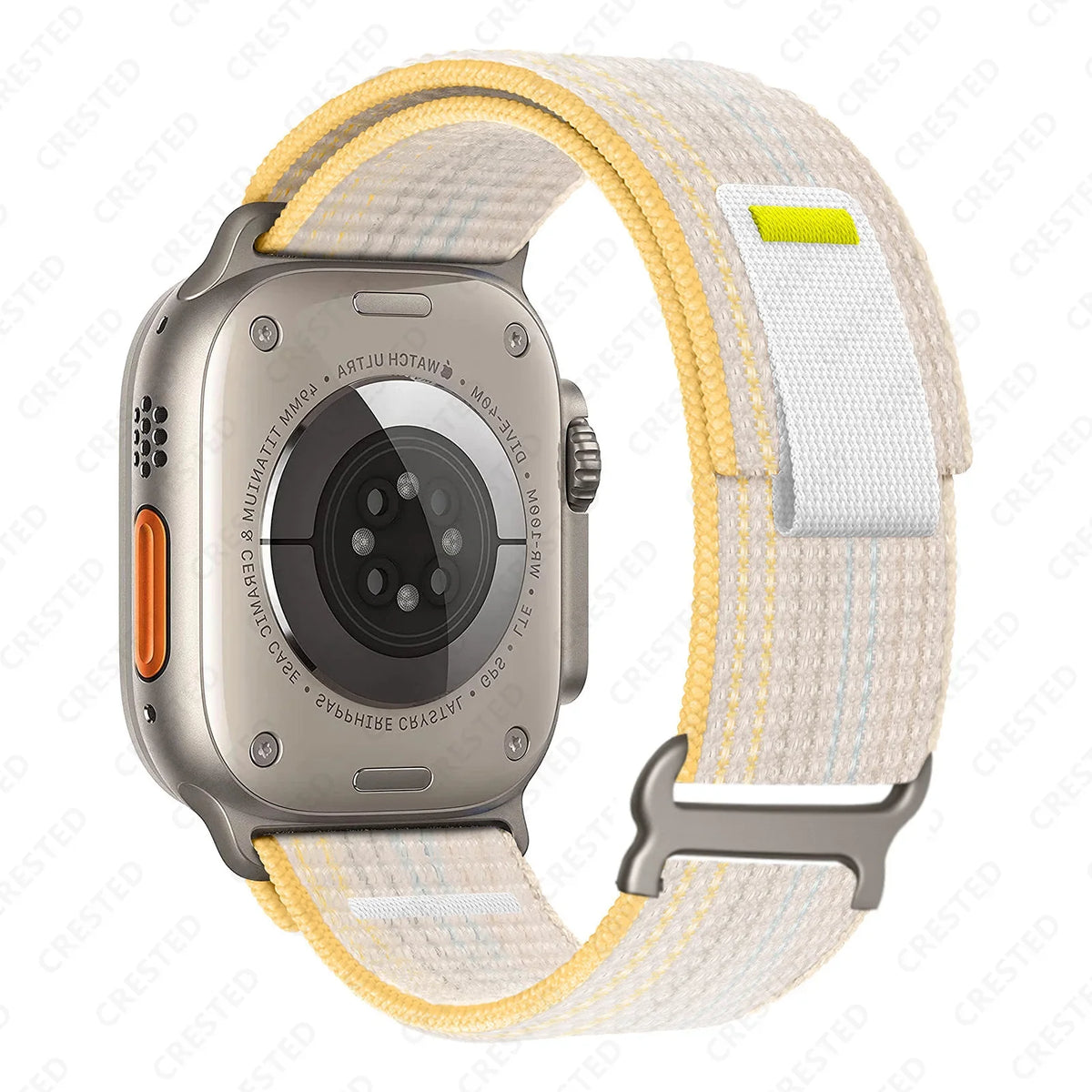 Apple Watch Two-Tone Nylon Trail Loop Band with Pull Tab
