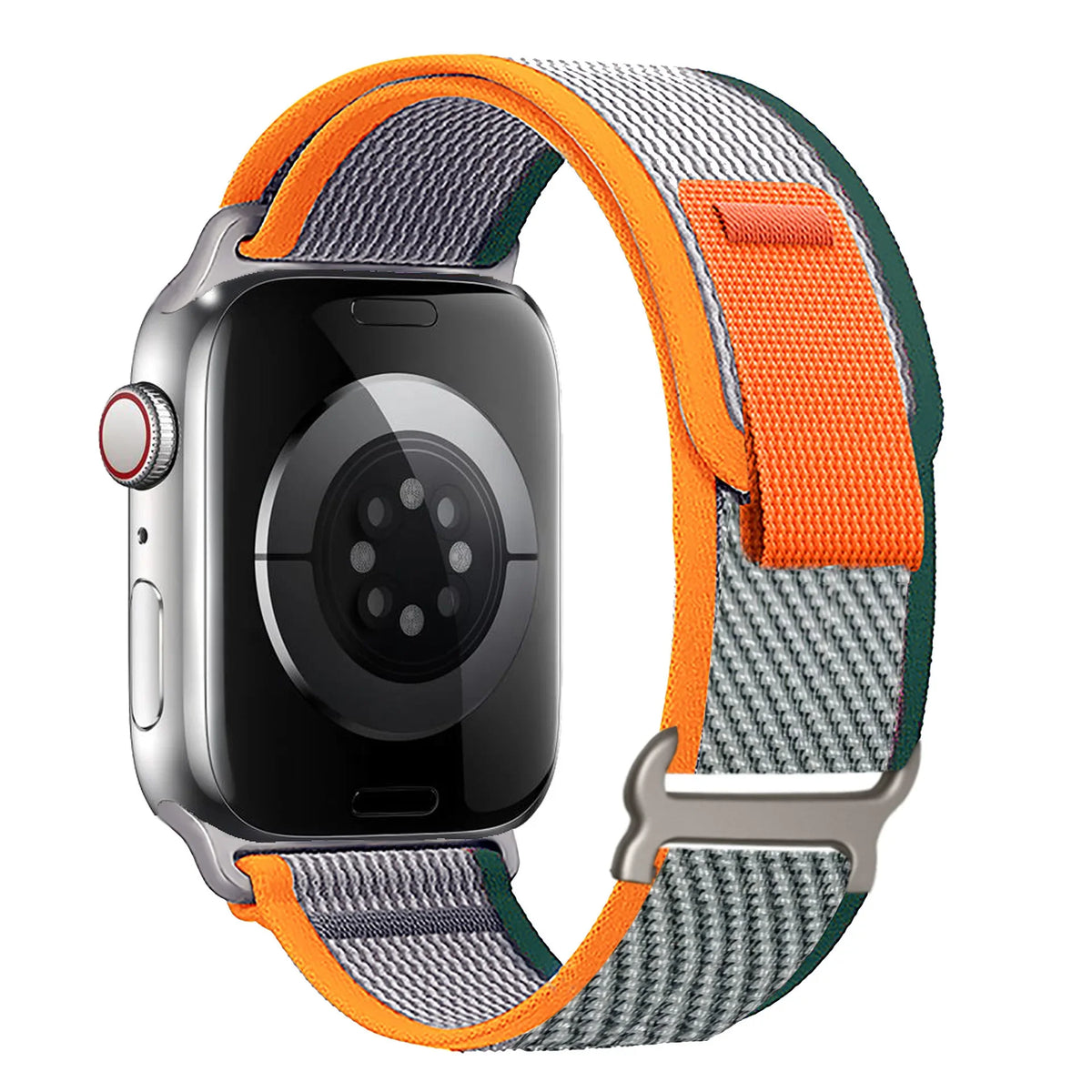 Apple Watch Two-Tone Nylon Trail Loop Band with Pull Tab