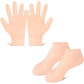 Silicone Exfoliating Socks & Gloves Anti Slip Foot & Hand Spa Mask Hands Peeling Gloves Prevents Dryness Feet/Hand Care Tools