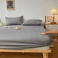 Cotton Bed Fitted Sheet With Elastic Bands