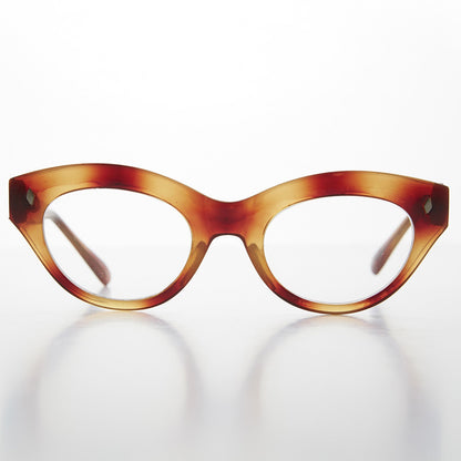 Women's Cat Eye Vintage Eyeglass Frame RX Optical Quality - Sherry