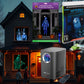 HoliScapes® USB Projector Kit - Spooky Halloween Hollusion + Projector + 5.5 ft x 9 ft Projection Screen