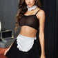 Plus Size Maid To Be Lingerie Costume