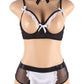 Cupless Maid Lingerie Costume