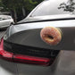 Realistic Bread Croissant Motorcycle Fun Decoration