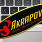 Motorcycle Exhaust Brand Sticker