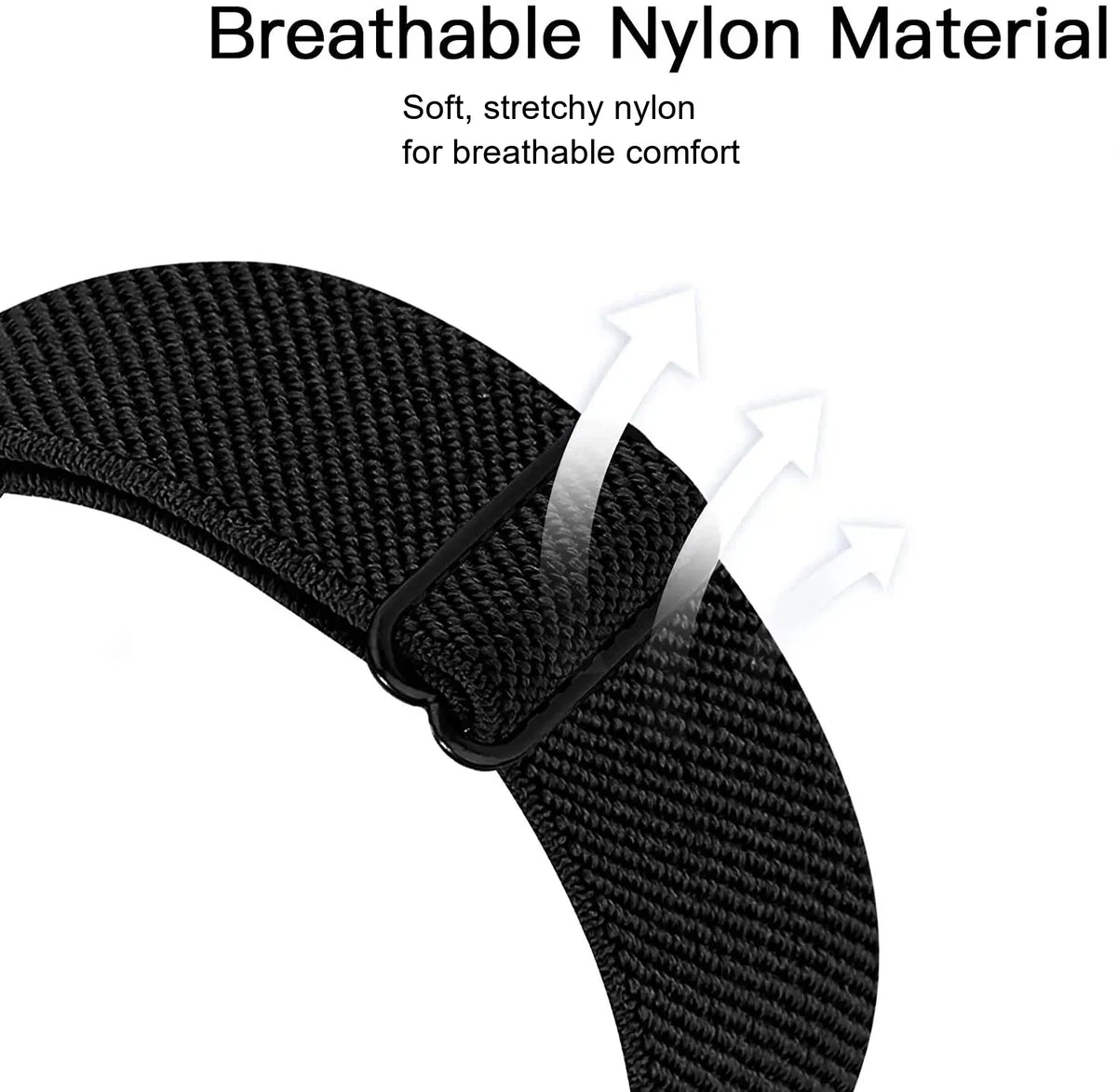 Google Pixel Watch 5, 4 & 3 41mm Elastic Nylon Band, 31 Patterns