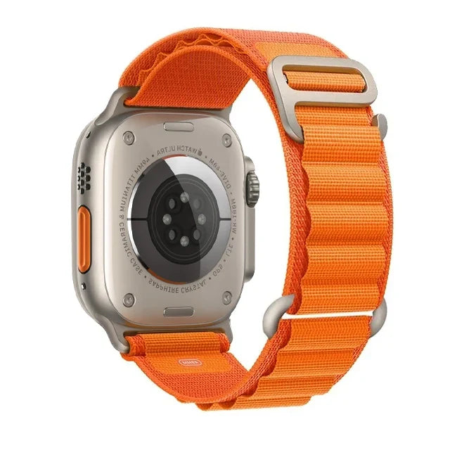 Apple Watch Alpine-Style Nylon Loop Band with Metal Hook