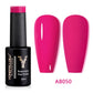 YOKEFELLOW 10ml Jelly Nude Gel Nail Polish High Quality Translucent Pink Nail Gel Varnish Soak Off UV Gel Polish Long Lasting