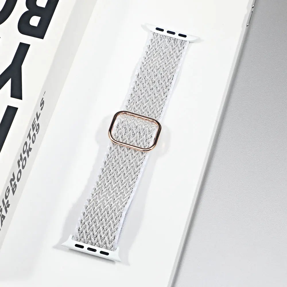 Apple Watch Stretch Nylon Loop Band, Solid & Patterned