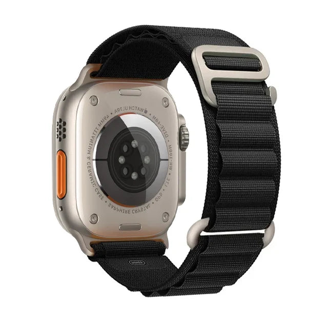 Apple Watch Alpine-Style Nylon Loop Band with Metal Hook