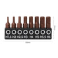 1/4 Screwdriver Bits Set 25mm 50mm S2 Alloy Steel | Professional DIY Hand Tool Kit