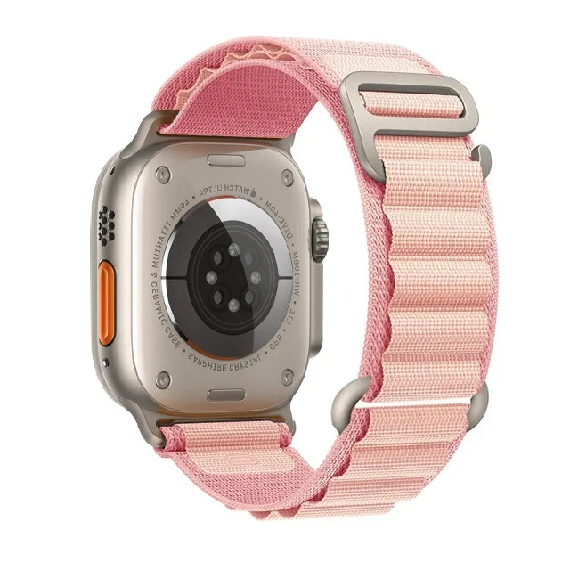 Apple Watch Alpine-Style Nylon Loop Band with Metal Hook