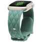 Apple Watch Quilted Diamond-Pattern Silicone Band