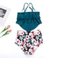 RuffleWave: Chic High Waist Bikini & Tankini Set