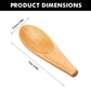 Wooden Mini Salt Spoon | Small Solid Wood Condiment Spoon