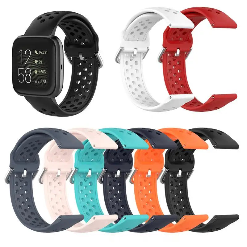 Fitbit Versa, Sense & Blaze Perforated Silicone Sport Band
