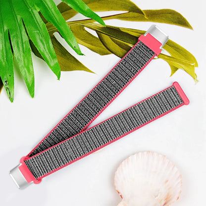 Fitbit Luxe Nylon Sport Loop Band, Hook-and-Loop