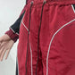 Women's Lightweight Nylon Training Tracksuit Set