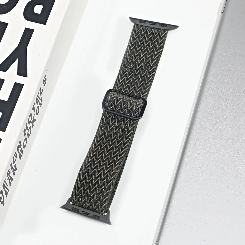 Apple Watch Stretch Nylon Loop Band, Solid & Patterned