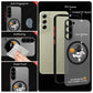 Magnetic For Magsafe Astronaut Case For Samsung Galaxy S23 S22 Ultra S22 Plus S21 S20 FE S24 Ultra Slim Hard PC Back S25 Cover