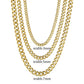 3/5/7mm Stainless Steel Cuban Link Chain Classic Punk Personality Jewelry Simple Fashion Hip-hop Couple Necklace for Men Women