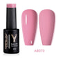 YOKEFELLOW 10ml Jelly Nude Gel Nail Polish High Quality Translucent Pink Nail Gel Varnish Soak Off UV Gel Polish Long Lasting