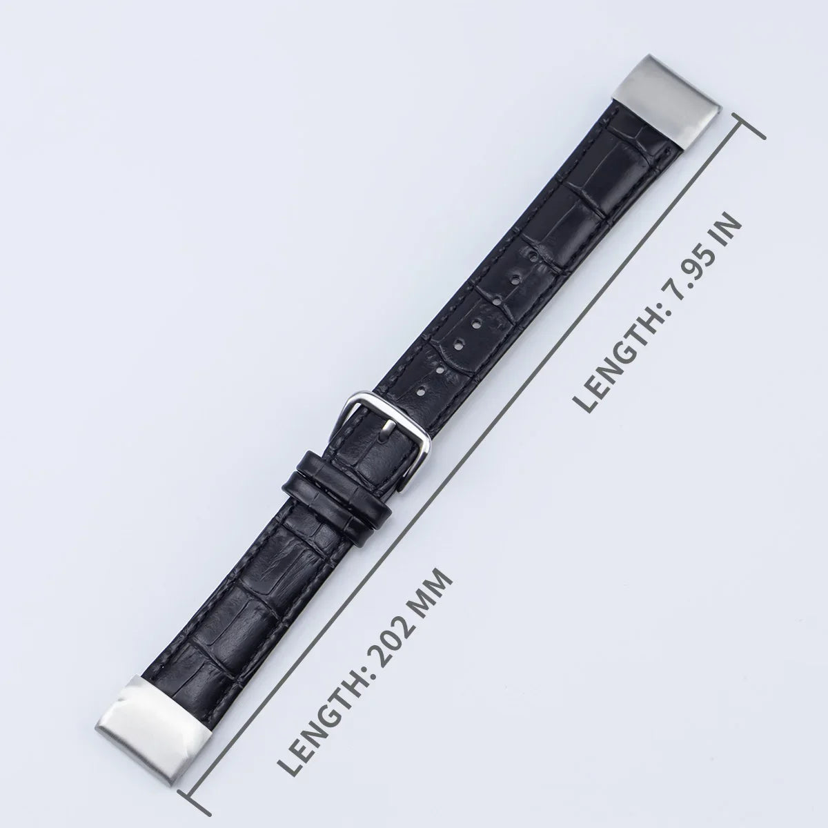 Garmin QuickFit 20/22/26mm Croc-Embossed Leather Band
