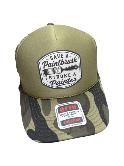 Save A Paint Brush Stroke A Painter Hat