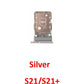 Phone Sim Card Tray For Samsung Galaxy S21 FE Plus Ultra S21+ New SIM Chip Slot Holder G990 G991 G996 G998 With Tool