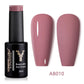 YOKEFELLOW 10ml Jelly Nude Gel Nail Polish High Quality Translucent Pink Nail Gel Varnish Soak Off UV Gel Polish Long Lasting