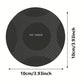 10W Wireless Charger Pad Stand Desktop Ultra-thin Mobile Phone Fast Charging Dock Station For iPhone 14 13 12 11 Samsung Xiaomi