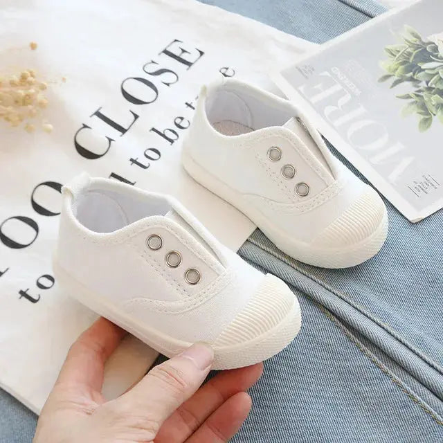 Flat Bottom Over Strapped Toddler Shoes