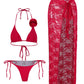 Yelia three piece swimsuit set