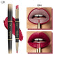 2 IN 1 Lip Liner Waterproof Nude Matte Lipstick Pencil Sexy Red Long Lasting Double Ended Lipliner Makeup Cosmetics For Women
