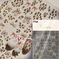 French Leopard Print Bowknot Lace Ribbon Rhinestone Pearl Bow Tie Simple White Black Nail Art Stickers Decoration Manicure Decal