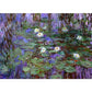 Abstract Claude Monet Garden Nature Landscape Wall Art Canvas Painting Famous Waterlily Poster For Modern Living Room Home Decor