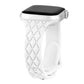 Apple Watch Slim Diamond-Pattern Silicone Band