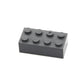 40pcs DIY Building Blocks Thick Figures Bricks 2x4 Dots | Educational Creative Toy for Kids
